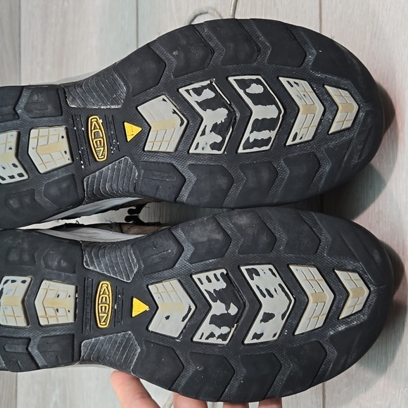 Keen Womens Utility Watproof DetroitLeather Sneakers Composed Steel Toe shoes 8M - Picture 15 of 15